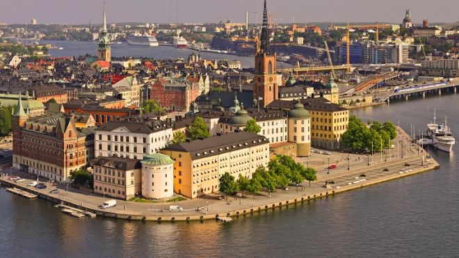 Stockholm harbour, Sweden
